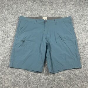 Weatherproof Vintage Hybrid Trail Shorts Mens 40 Blue Stretch Hiking Outdoor